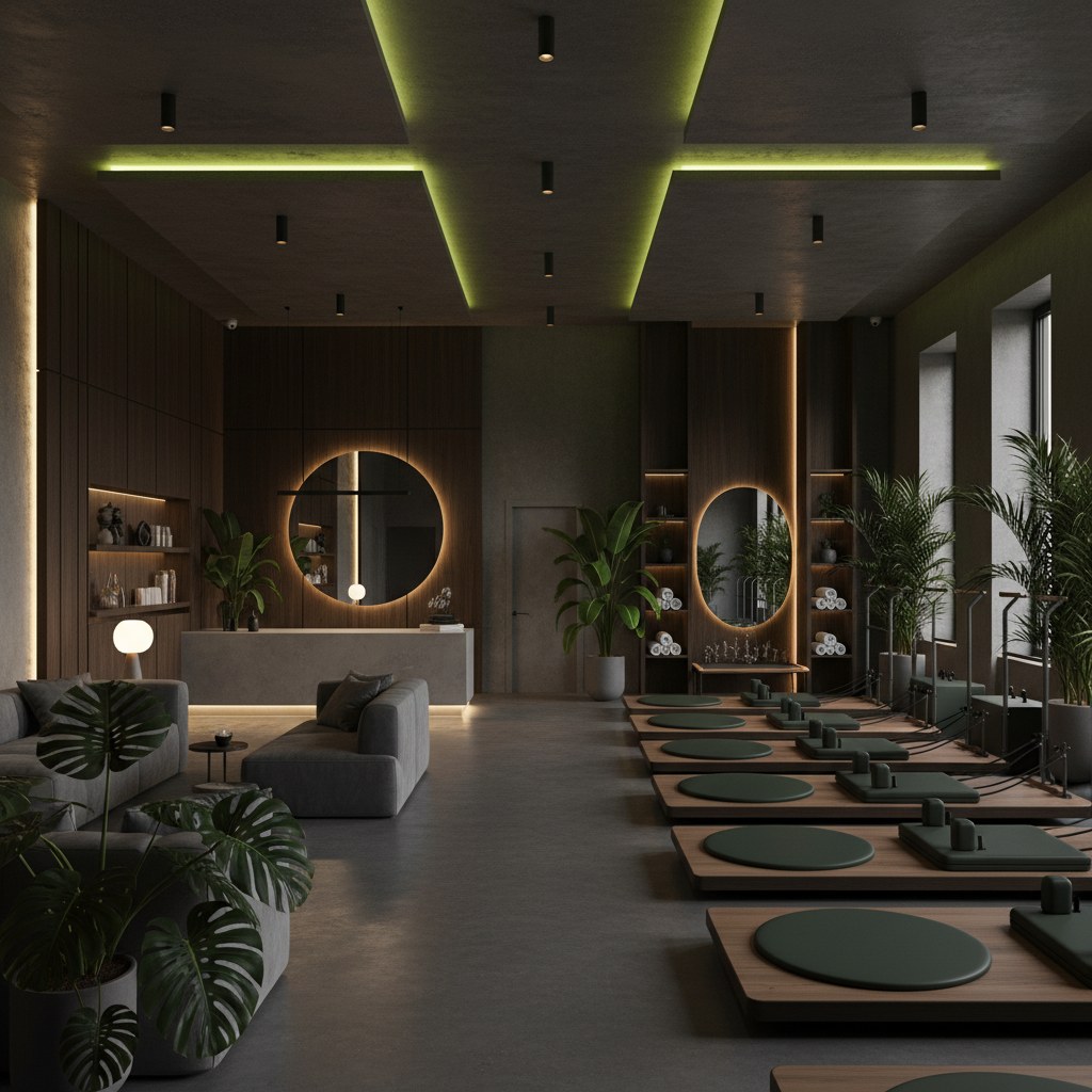 White Pilates Studio iç mekan
